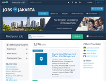 Tablet Screenshot of jobsinjakarta.com